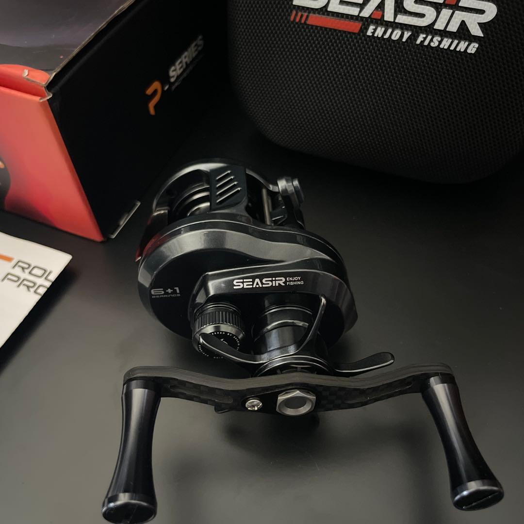 DC搭載 Seasar DC ROUND PRO ベイトフィネス　リール右巻