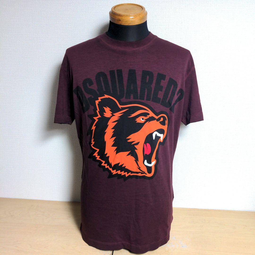 cf7. DSQUARED2 半袖カットソー Bear メンズMサイズ相当