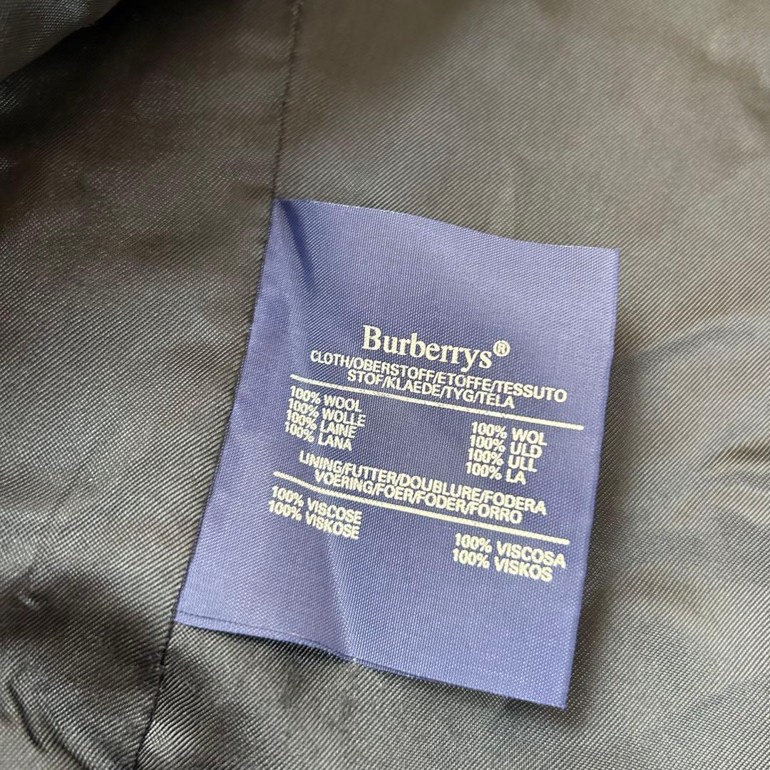 BURBERRYS' テーラードジャケット 紺ブレ 金ボタン ネイビー 6B
