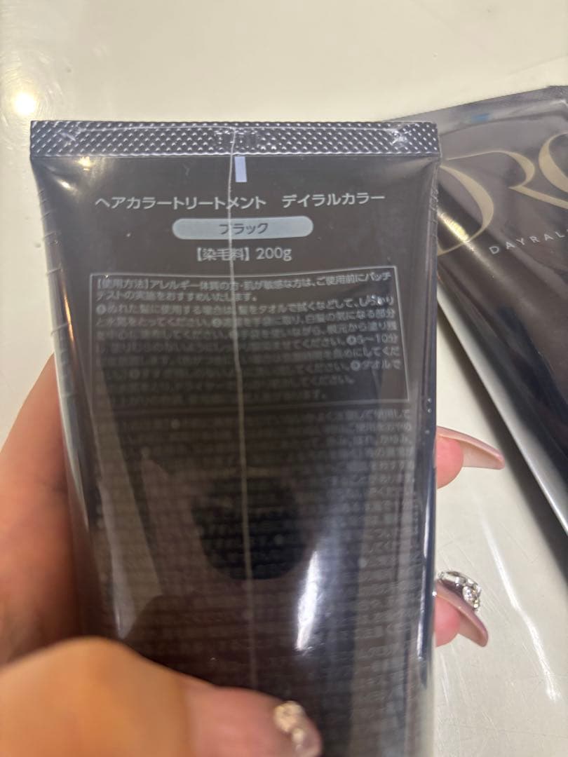 ☆未使用☆デイラルカラー 5本セット　ヘアカラートリートメント　白髪