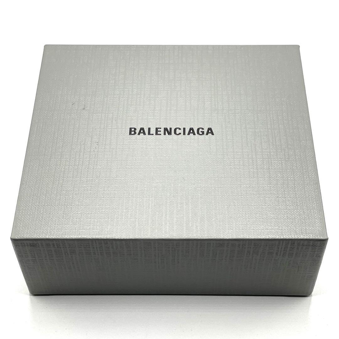 ✨極美品✨BALENCIAGA ペーパーミニウォレット 三つ折財布 カーフレザー