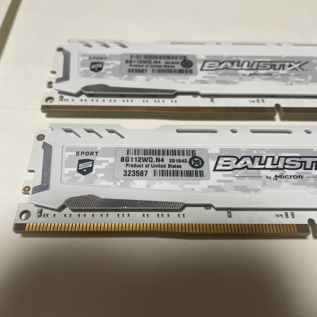メモリー Crucial Ballistix Sport 16GB x2 DDR4
