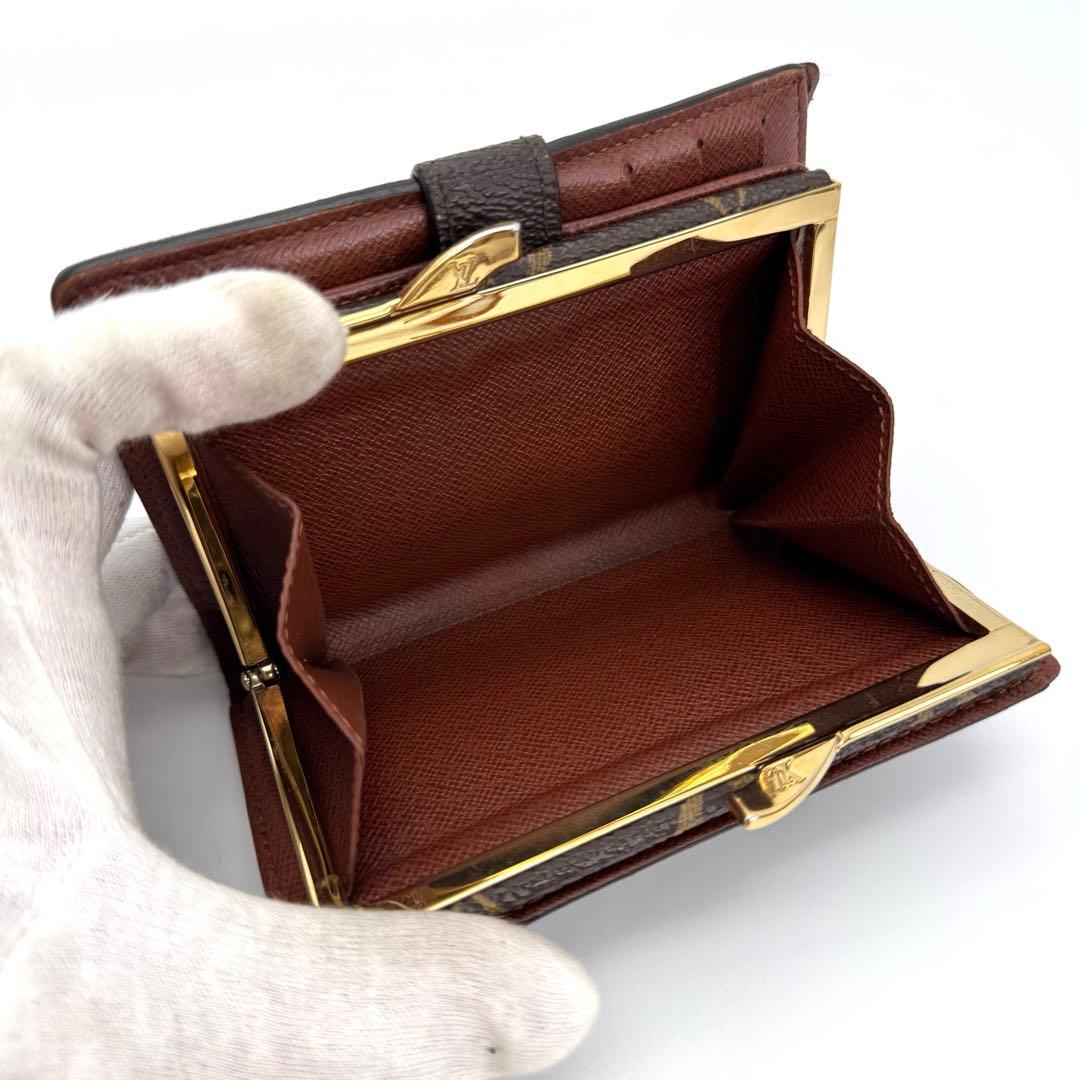 【美品】ルイヴィトン　モノグラム　ヴィエノワ　折り財布　wallet　財布