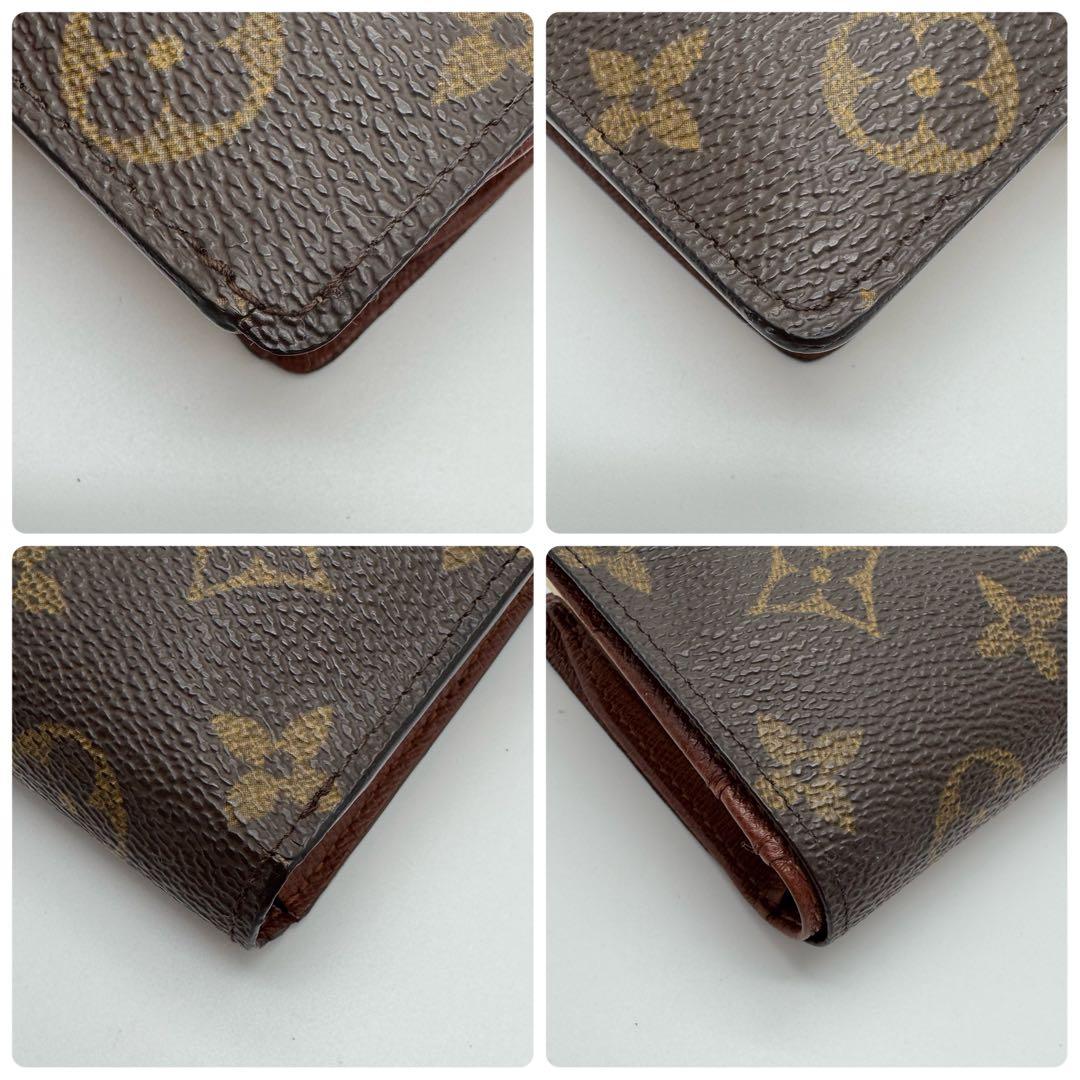 【美品】ルイヴィトン　モノグラム　ヴィエノワ　折り財布　wallet　財布