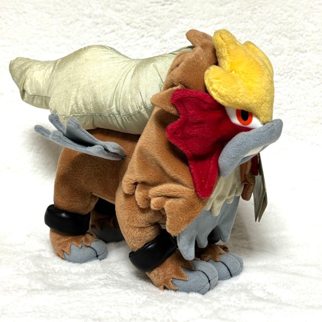 パキパキポケモンぬいぐるみ エンテイ トミー レトロ 当時物
