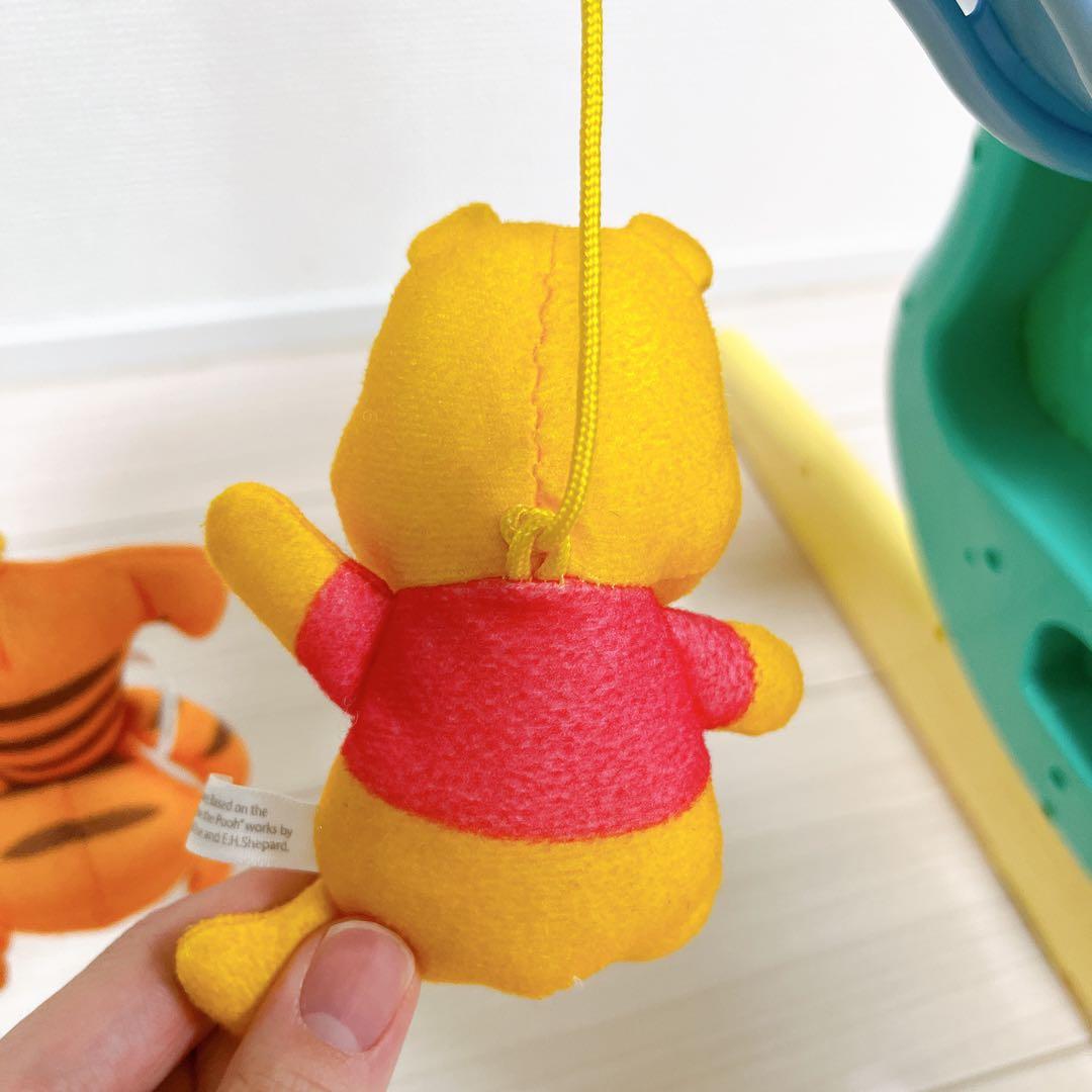 【美品】プーメリー　選べる回転ジムにへんしんメリー　タカラトミー　くまのプーさん