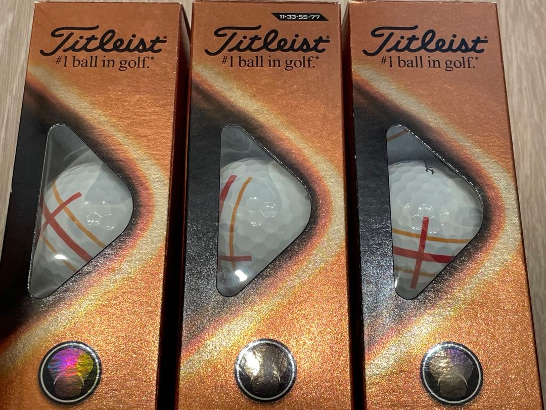 新品　タイトリスト　PROV1 ロングパッティングライン仕様　全18球