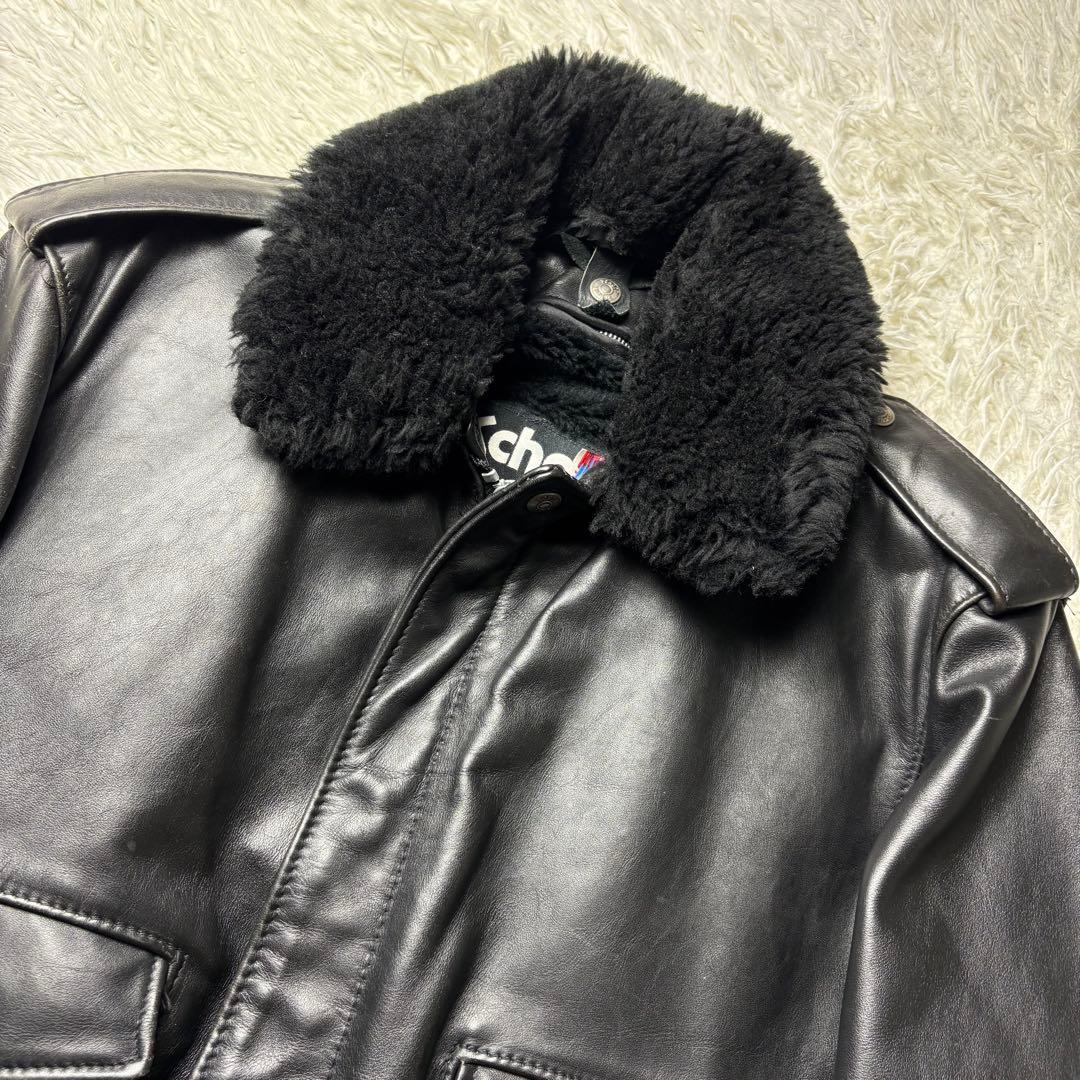 美品■schott フライトジャケット　G-1 184SM 本革　USA製　40