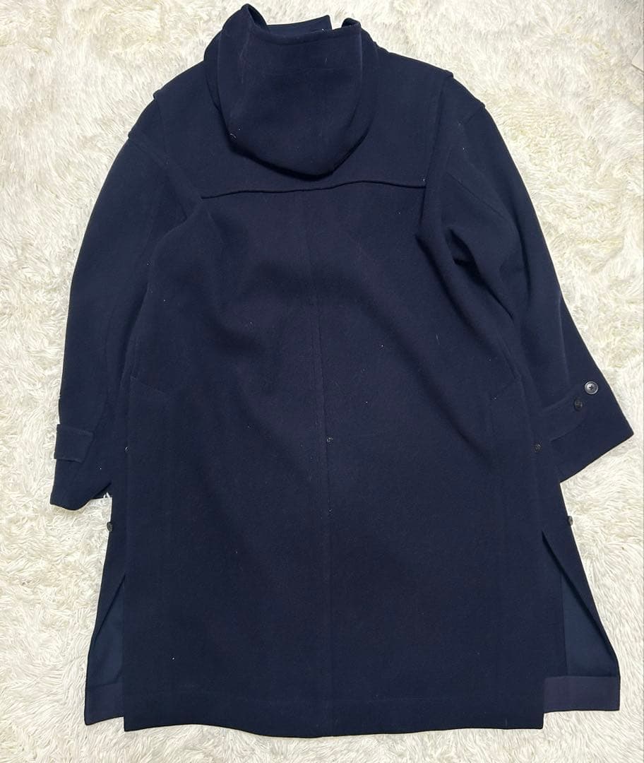 Ｌサイズ　ユニクロ +J ウール ダッフルコート ネイビー UNIQLO