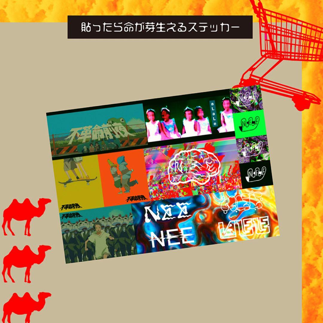 NEE 1st Full Album 初回限定盤 特典ポストカード ステッカー