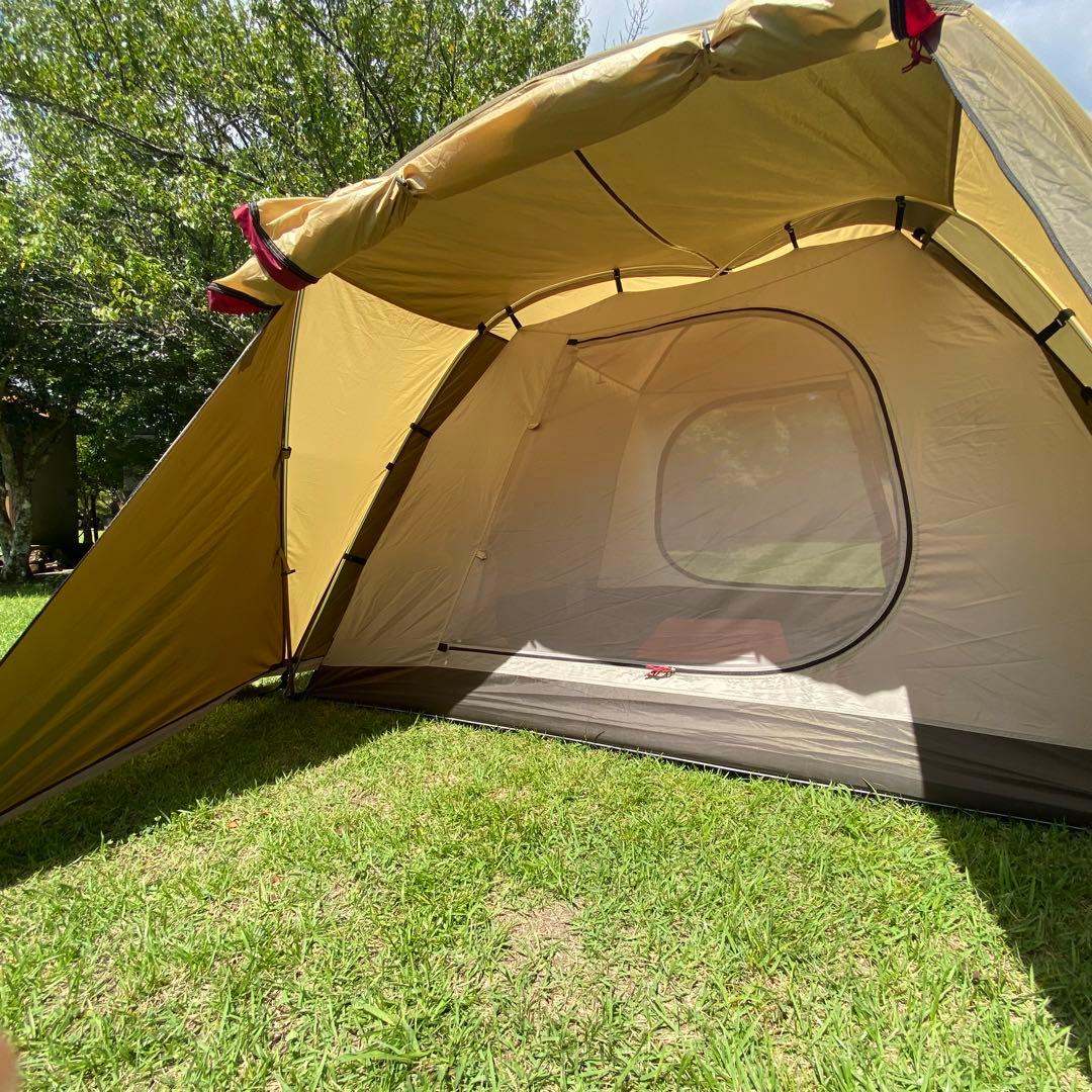 小川テント(Ogawa)　ピスタ34　3〜4人向け　ドーム型テント　廃盤カラー