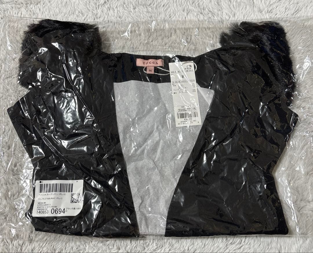 【新品】TOCCA DEERLET&BUNNY ボレロ ブラック