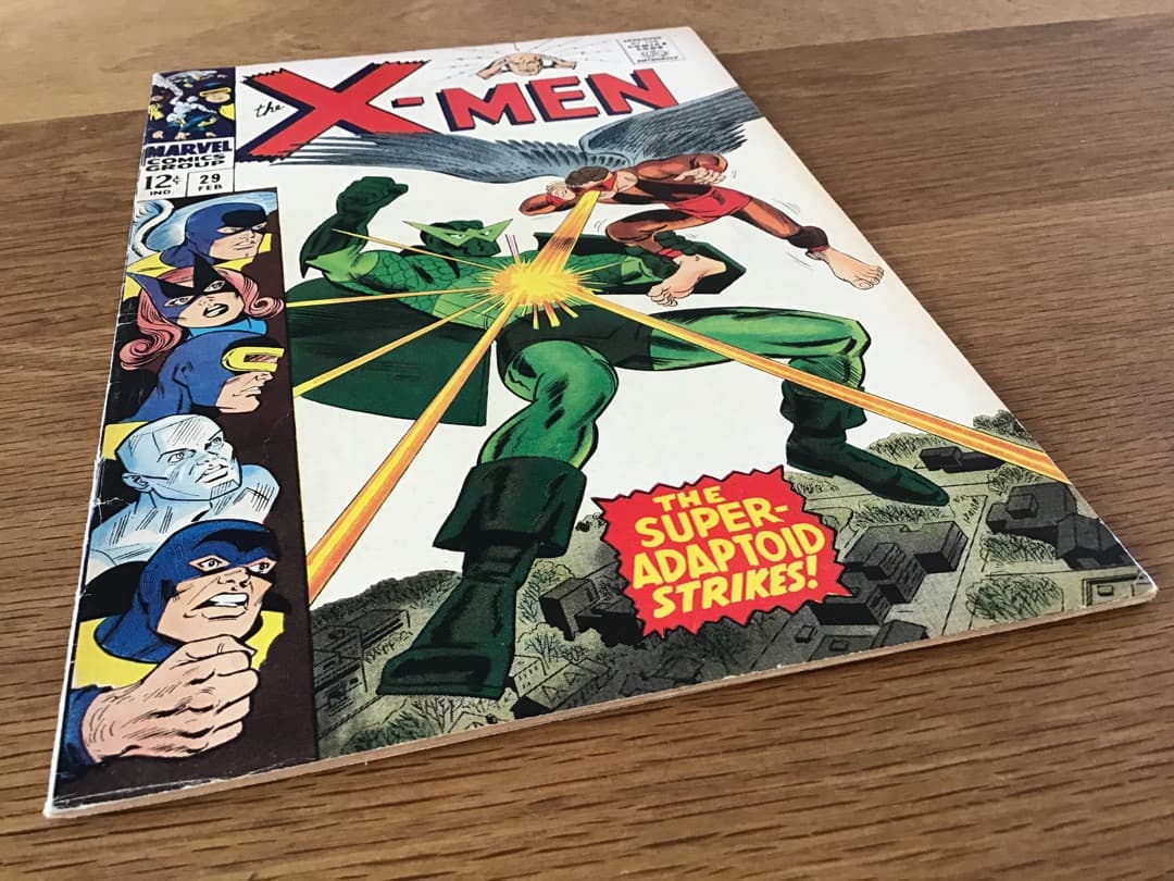 X-men #29  スーパーアダプトイド登場❗️アメコミリーフ・ヴィンテージ
