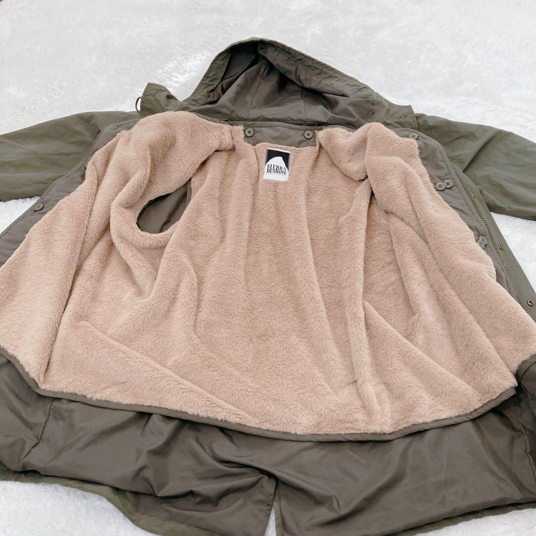 B.C.STOCK別注 SIERRA DESIGNS ライナー付 モッズコート