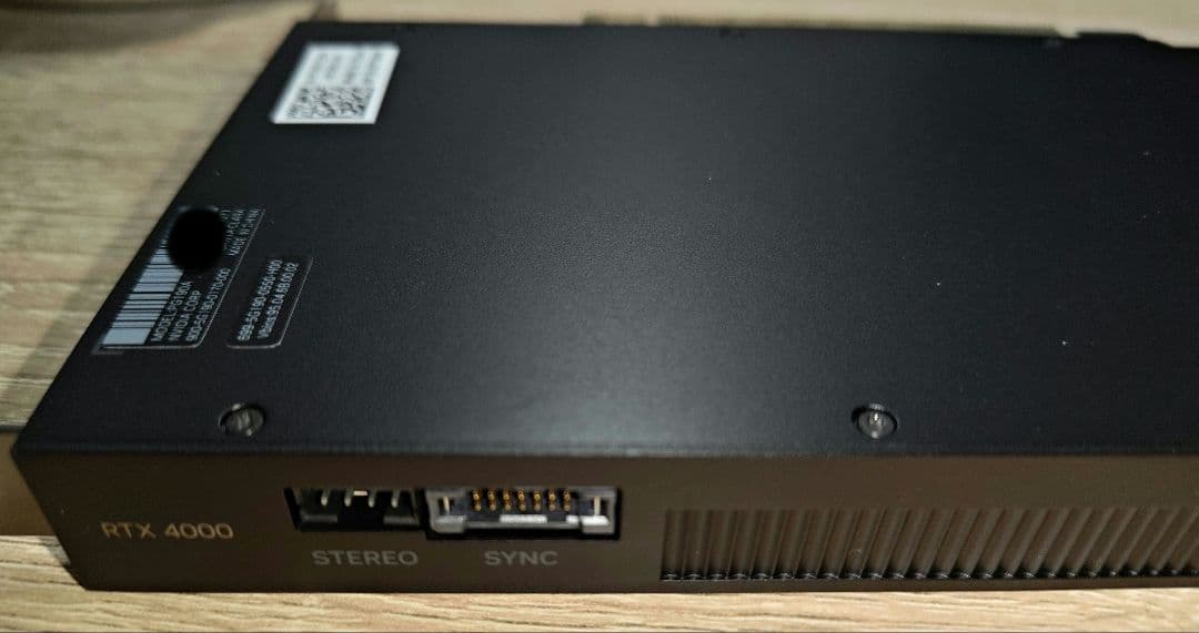 グラフィックボード・グラボ・ビデオカード NVIDIA RTX 4000 Ada Generation