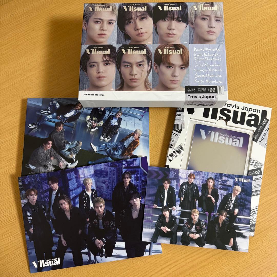 Travis Japan 『VIIsual』FC限定盤 アルバム