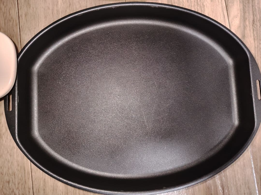 【極美品】BRUNOブルーノ　オーバルホットプレートグレージュ　BOE053