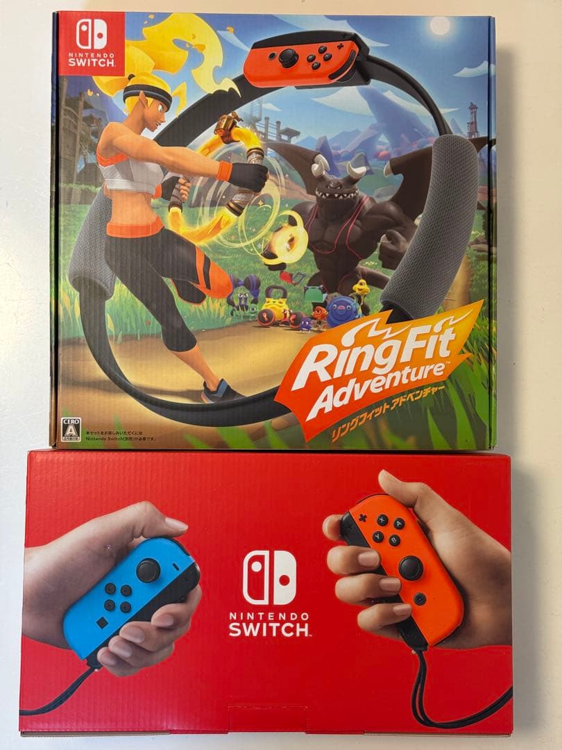 【セット売り！】Nintendo Switch & リングフィットアドベンチャー