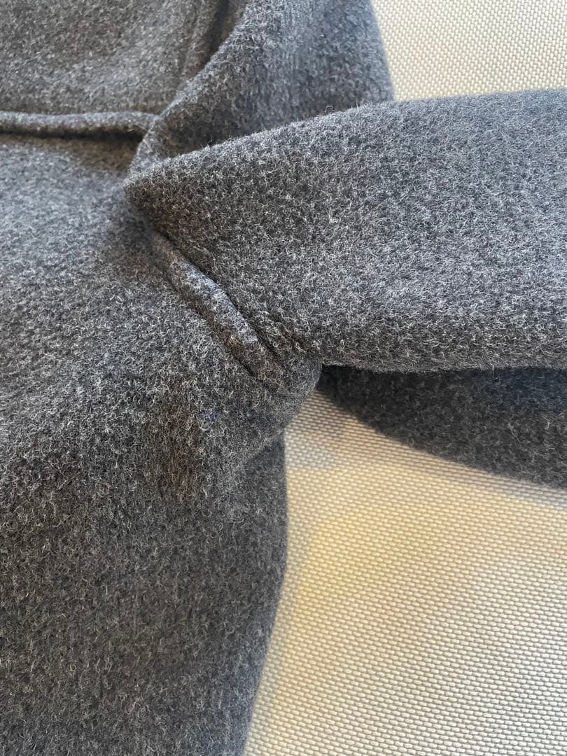 【未使用級】BURBERRY バーバリー スペシャリティ ダッフルコート　グレー