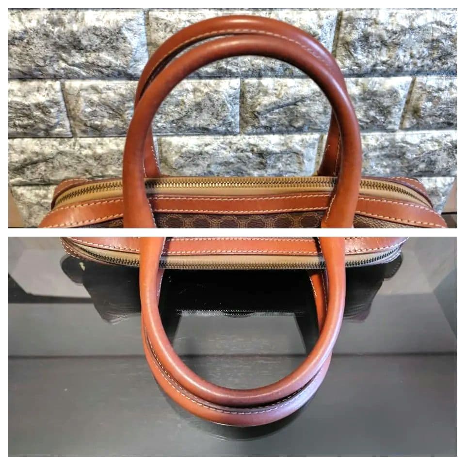 セリーヌバッグ CELINE マカダム柄 ハンドバッグ