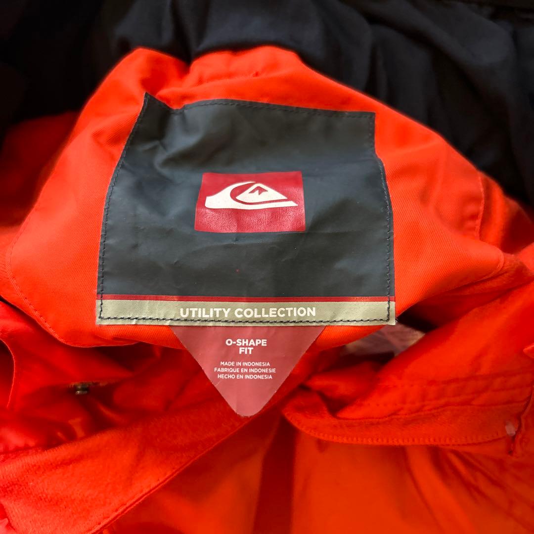 Mサイズ　Quiksilver 子供用 スノーボードウェア オレンジ
