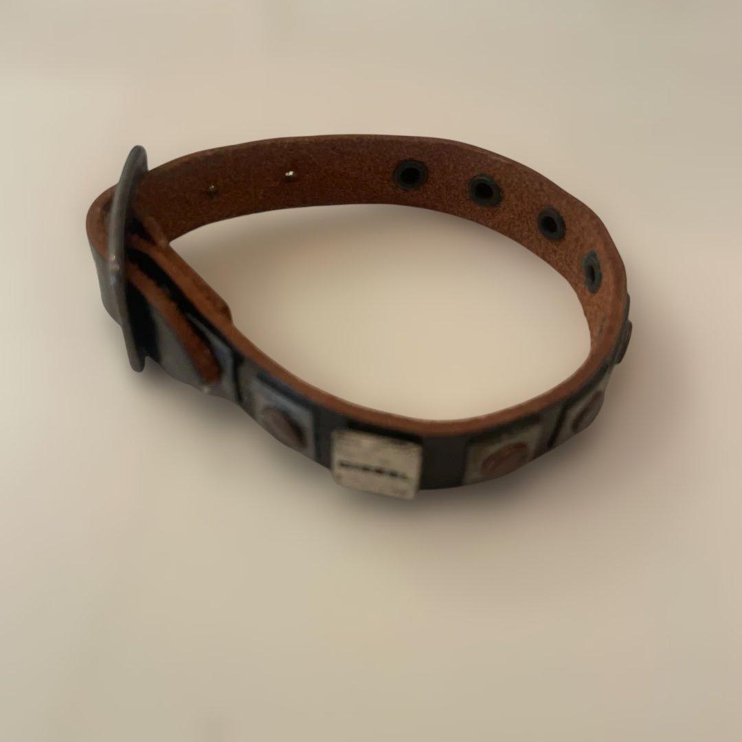ディーゼル レザーネックレス、レザーブレスレット 5本セット