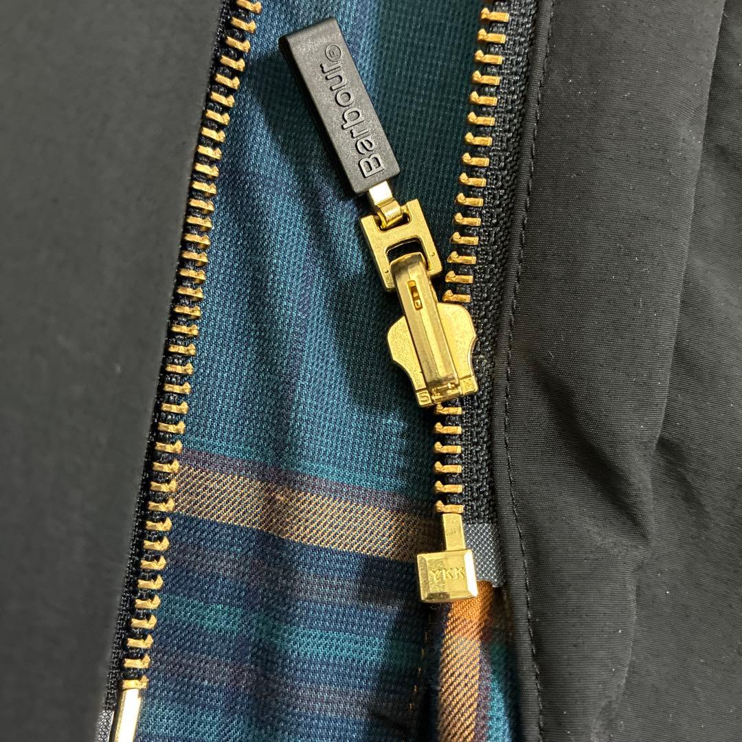 【美品】Barbour 別注　トランスポート　サイズ40 チェック柄リバーシブル