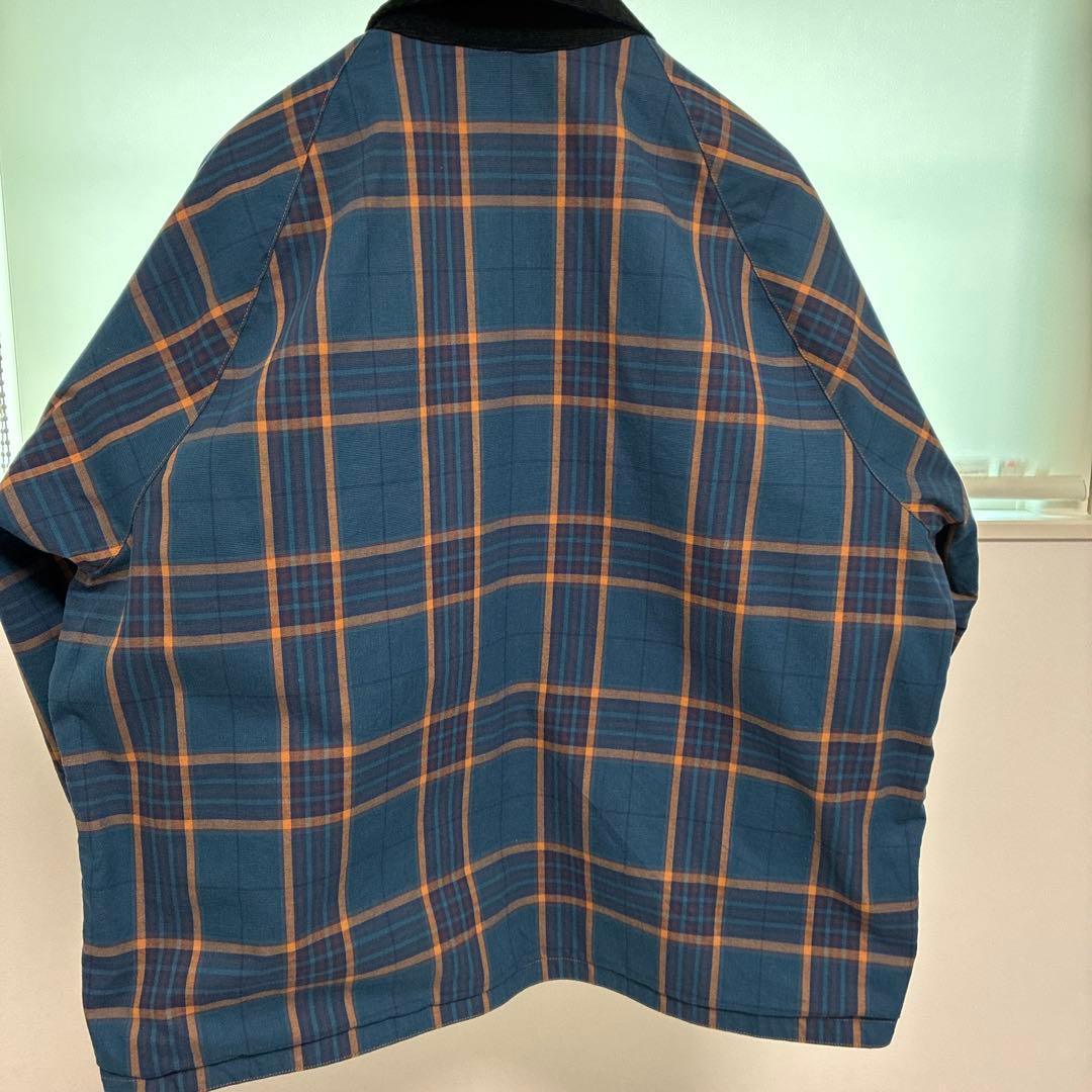 【美品】Barbour 別注　トランスポート　サイズ40 チェック柄リバーシブル