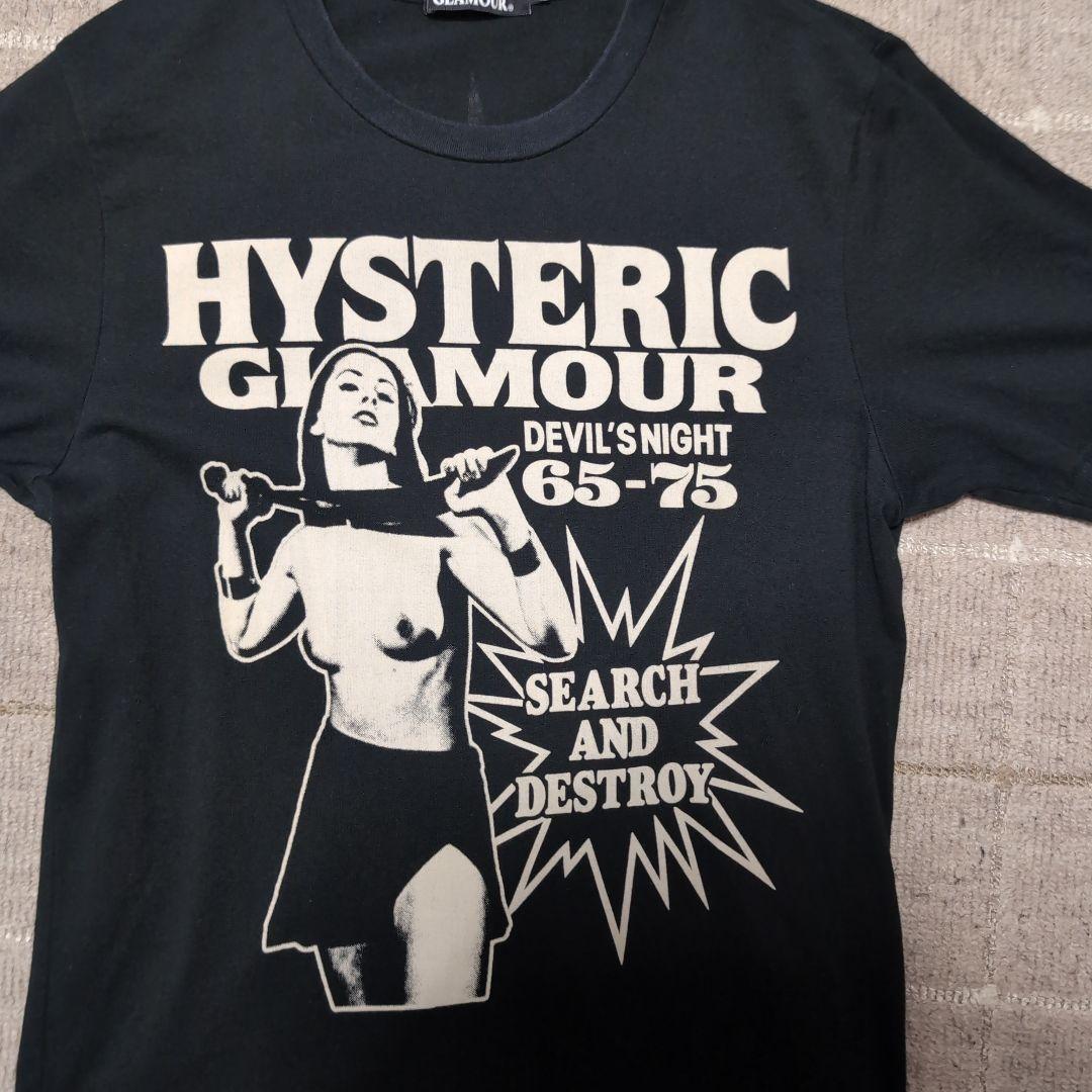 HYSTERIC GLAMOUR グラフィックTシャツ S ブラック