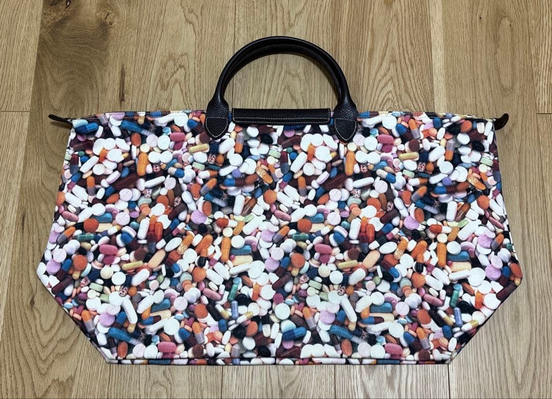 ロンシャンJeremyScott ピル柄 バッグ