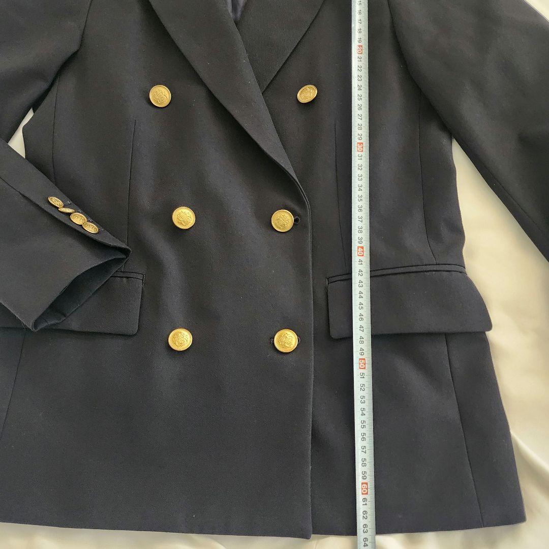 【重宝品】ユナイテッドアローズ　ダブルブレストジャケット　紺ブレザー　金ボタン