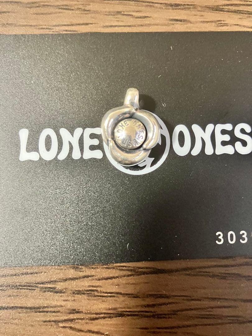 LONE ONES シルバー ペンダント　レイブンピアス