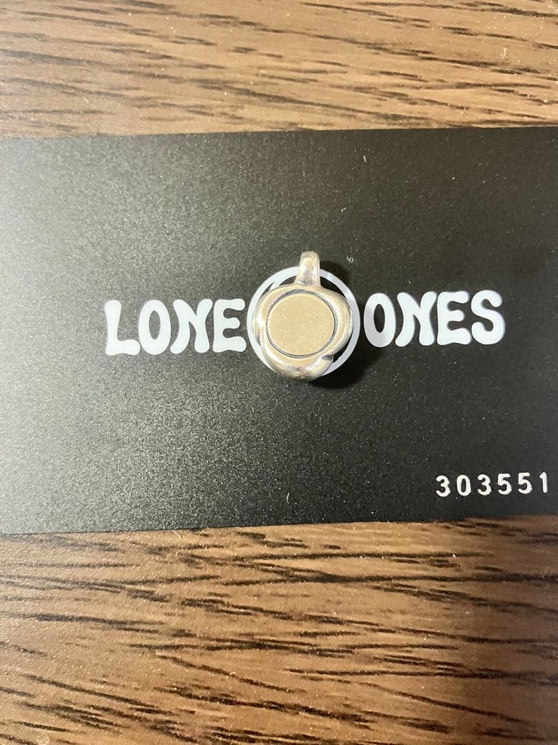 LONE ONES シルバー ペンダント　レイブンピアス