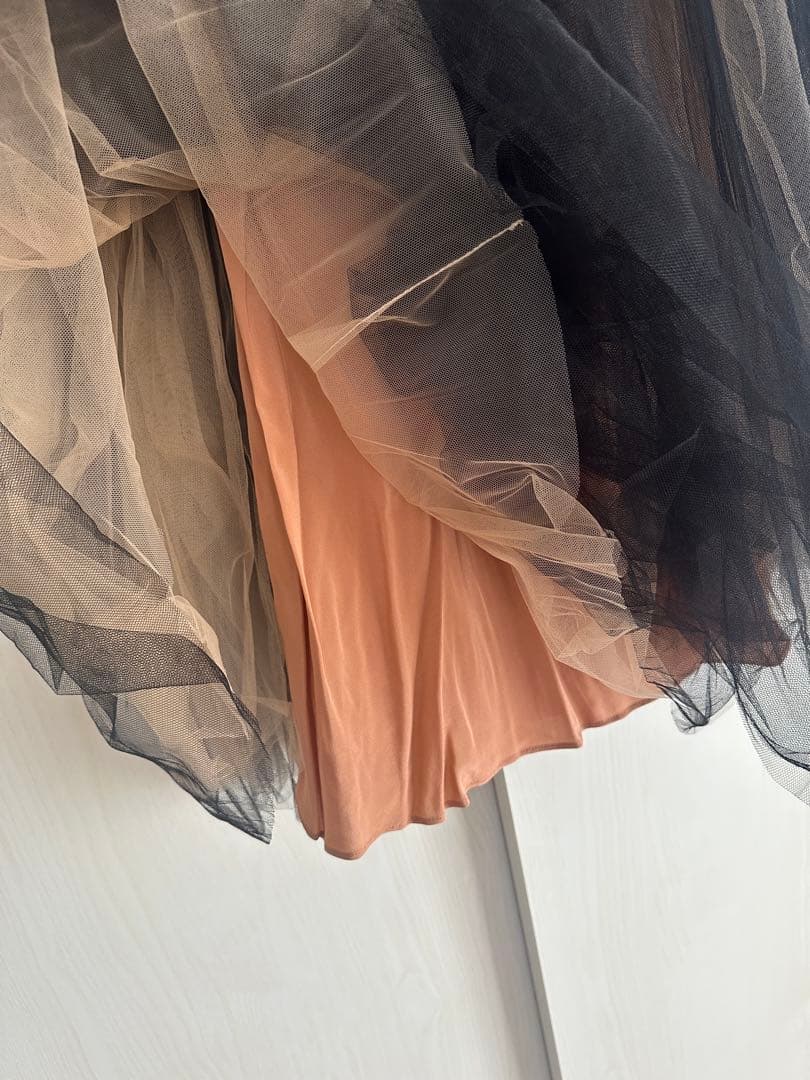 avouavou WOOL SILK YORK TULLE チュール スカート