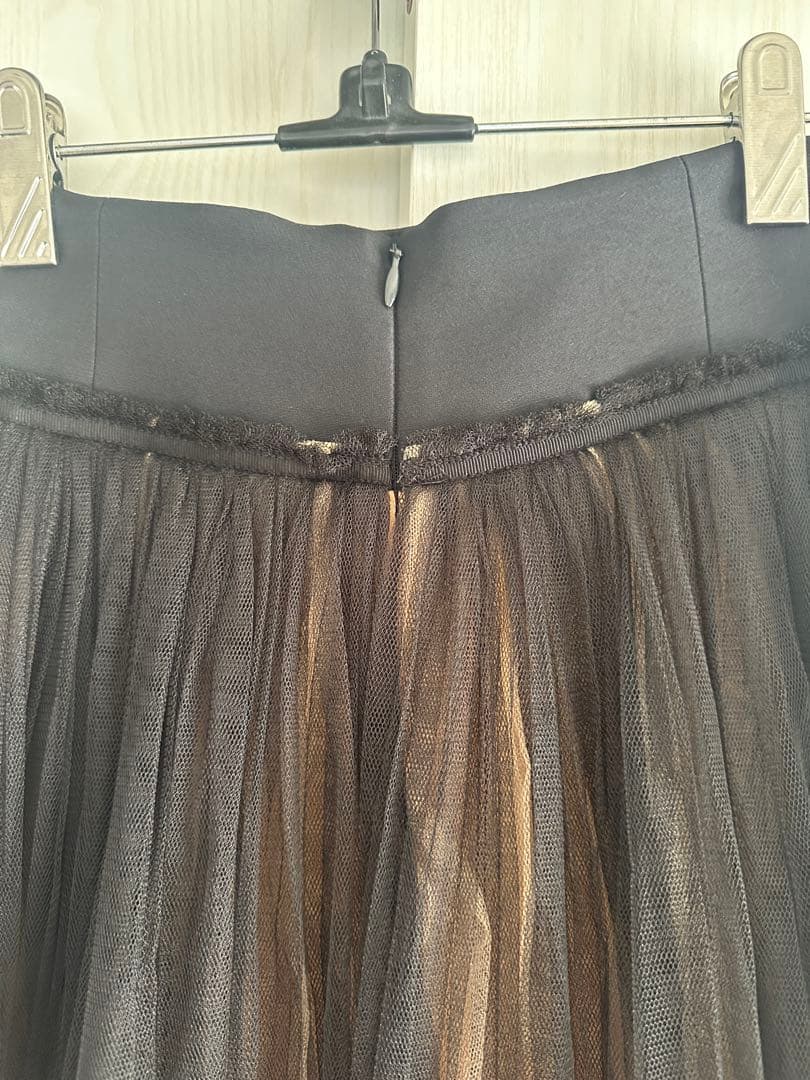 avouavou WOOL SILK YORK TULLE チュール スカート