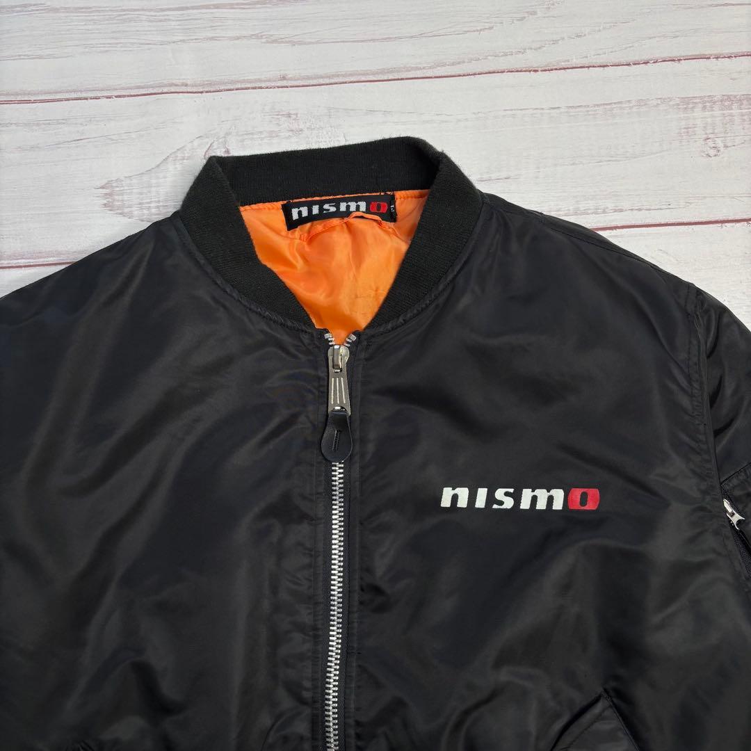 レア nismo ニスモ NISSAN 日産 ma-1 ジャケット M ブラック