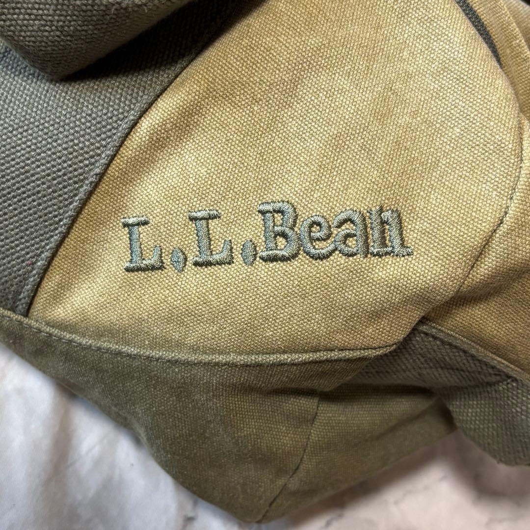 80s L.L.Bean 特大サイズ ボストンバック キャンバス ダッフルバッグ