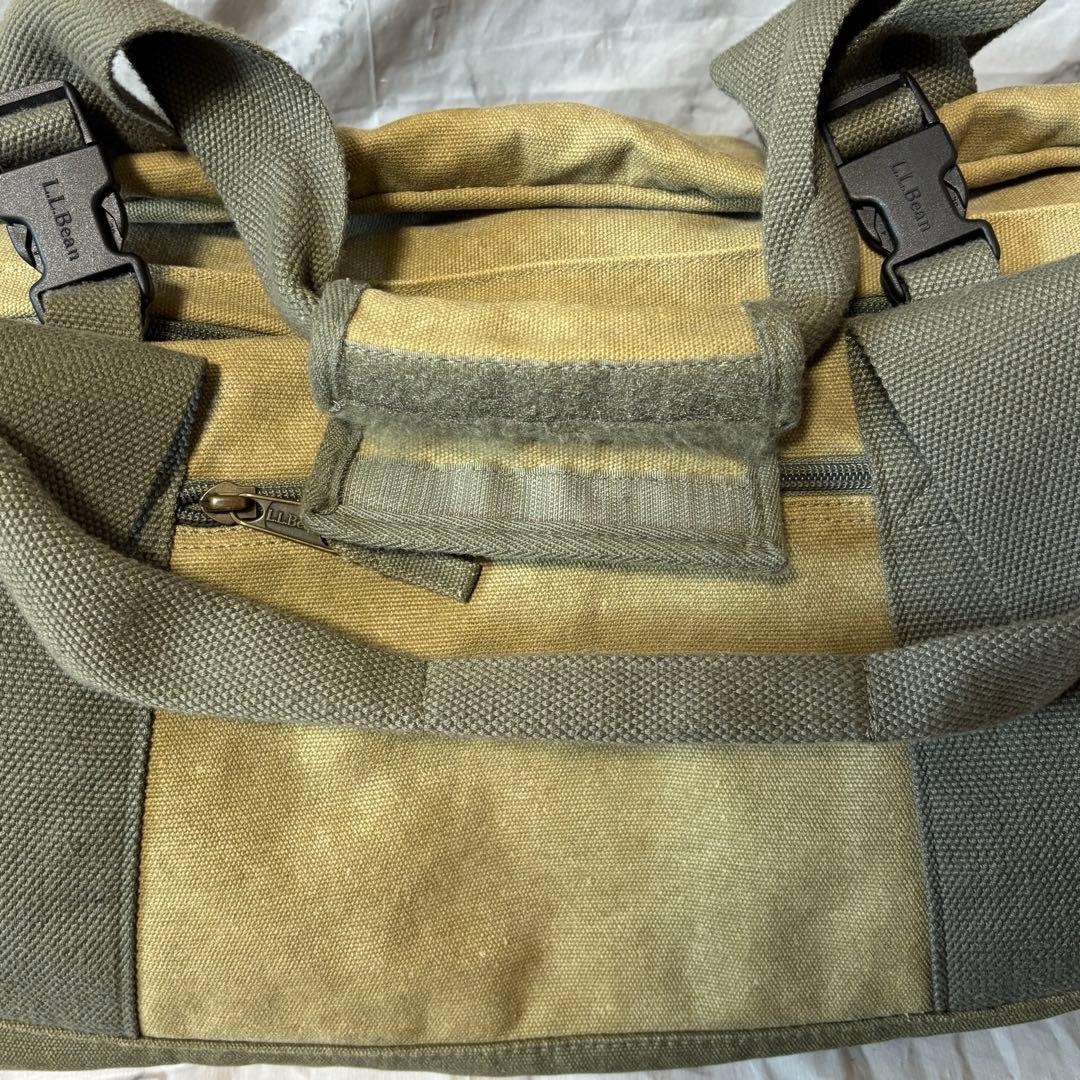 80s L.L.Bean 特大サイズ ボストンバック キャンバス ダッフルバッグ