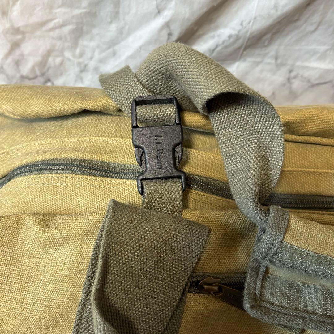 80s L.L.Bean 特大サイズ ボストンバック キャンバス ダッフルバッグ