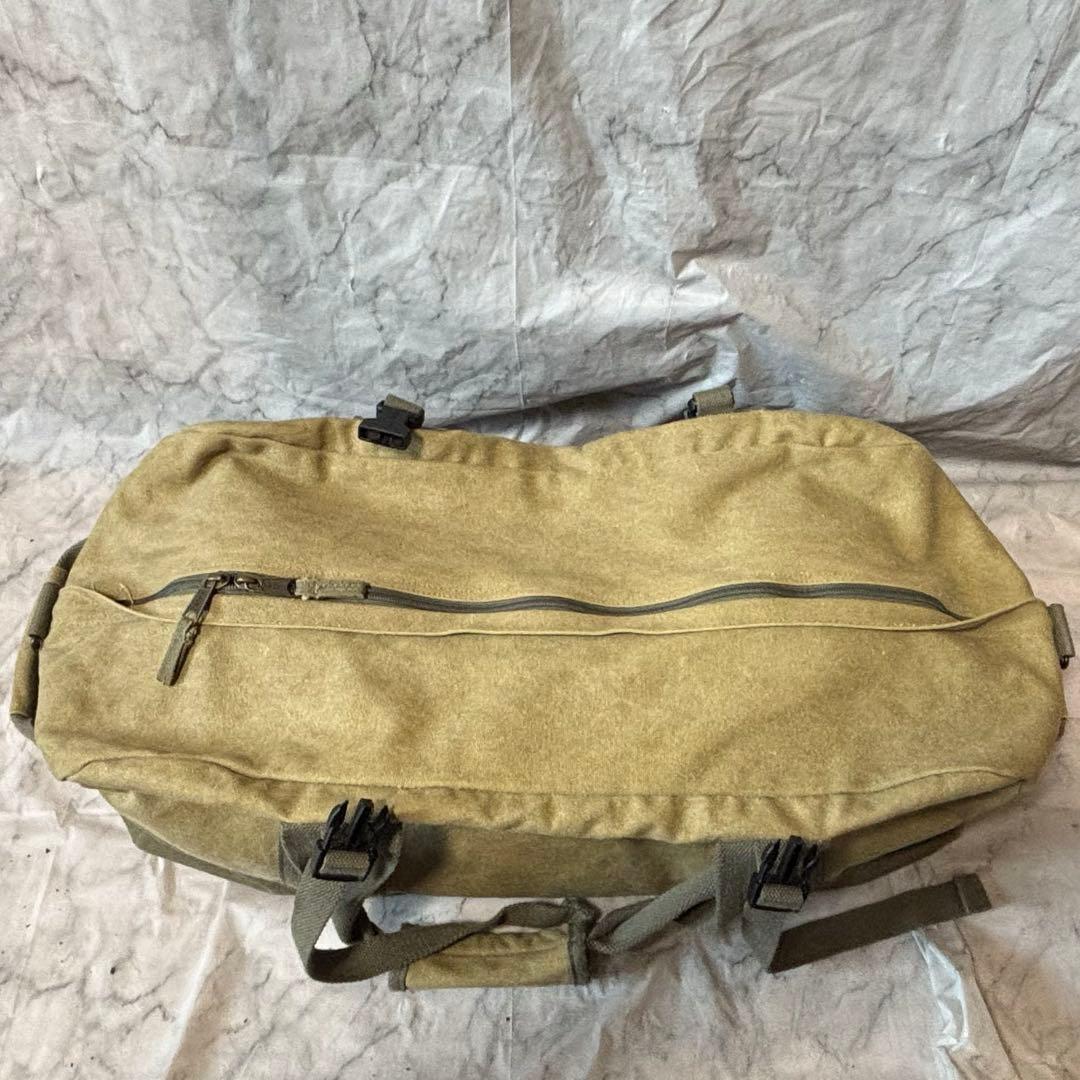 80s L.L.Bean 特大サイズ ボストンバック キャンバス ダッフルバッグ