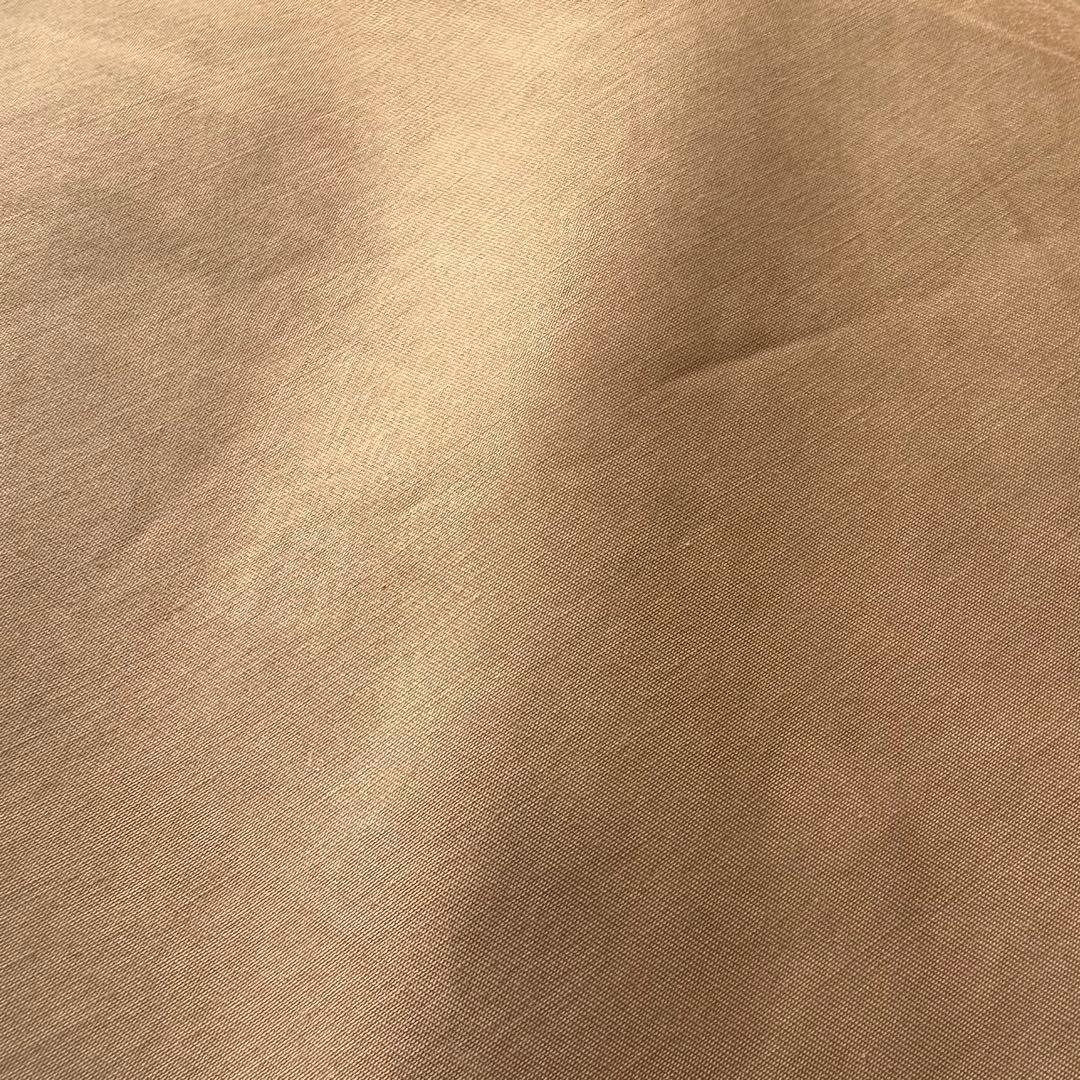 ラルフローレン：美品【コットンポリ／チェーン柄】セミロング•ステンカラーコート