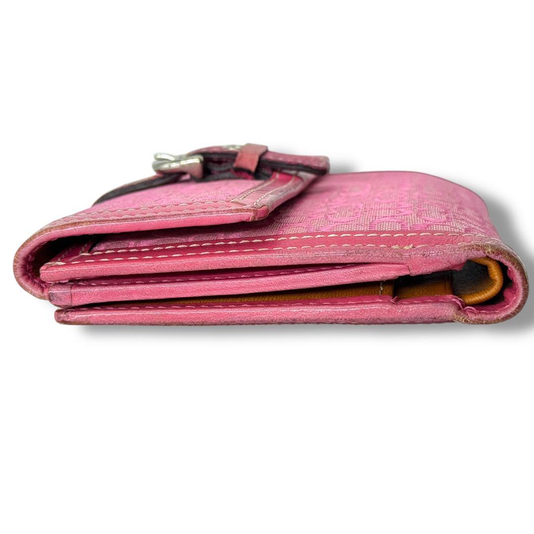 小物 Vintage Coach Soho Signature pink Wallet