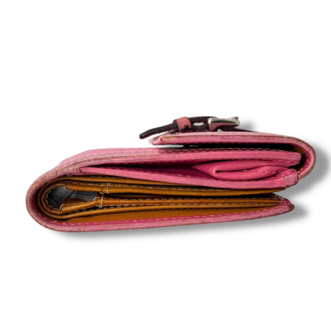 小物 Vintage Coach Soho Signature pink Wallet