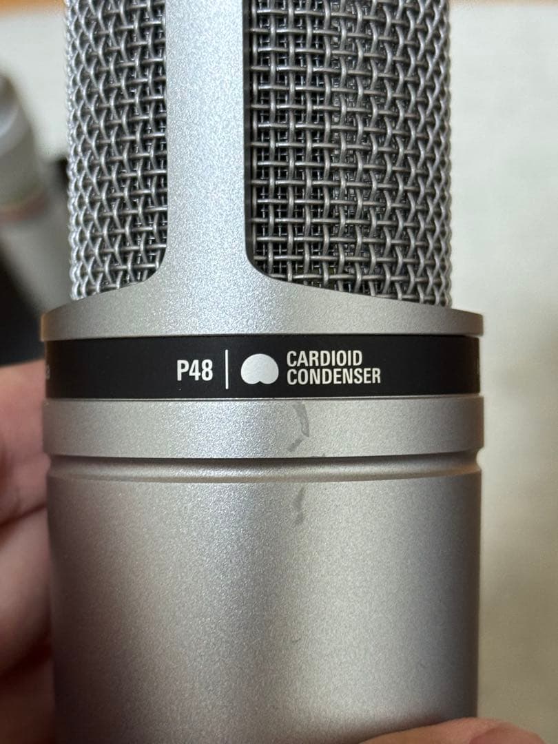 Audio-Technica AT2020 スタンド付き