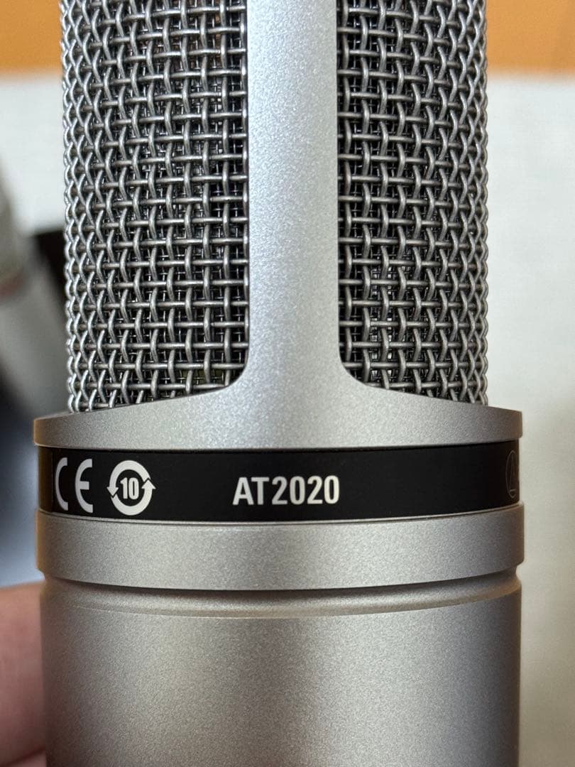 Audio-Technica AT2020 スタンド付き