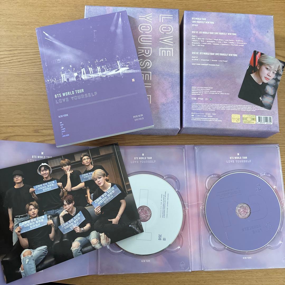 ミュージック BTS love yourself NewYork edition DVD