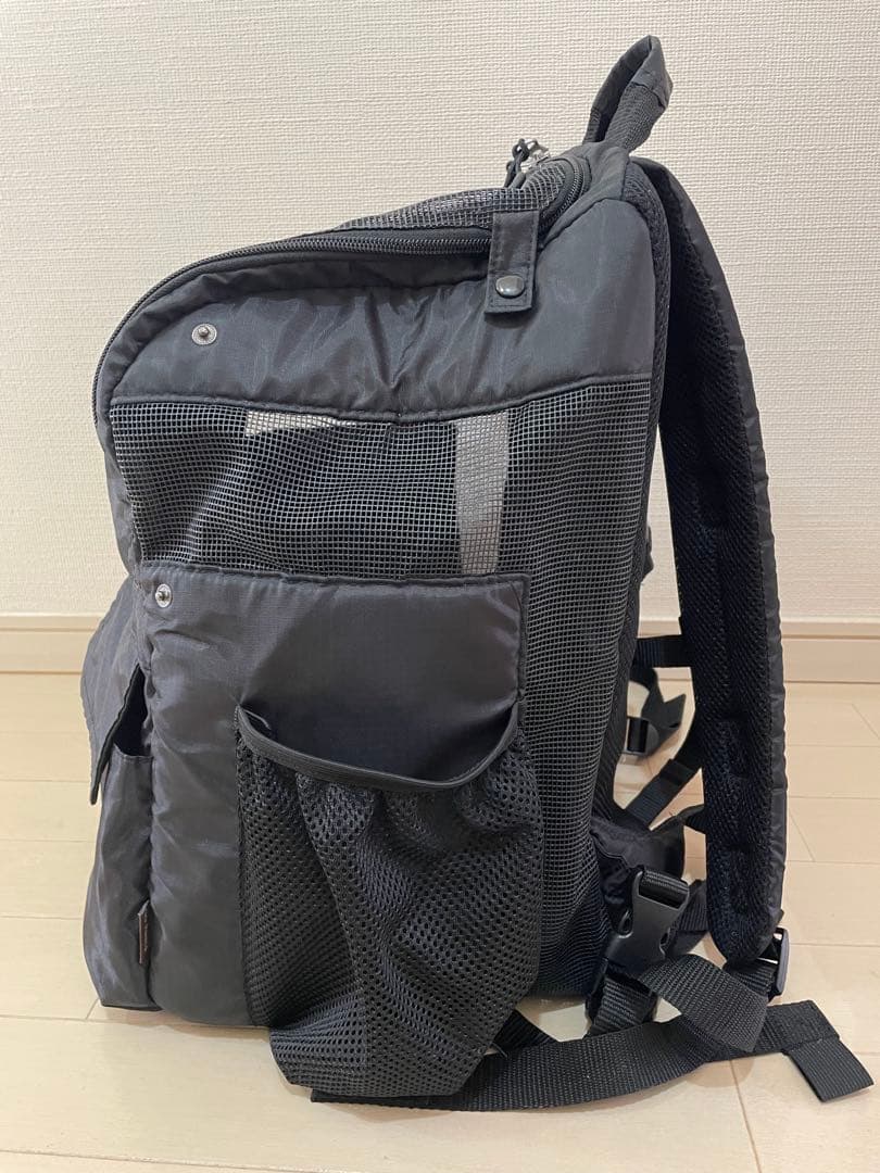 専用　ペットパラダイス　キャリーバッグ 底板付き リュック スクエア　美品