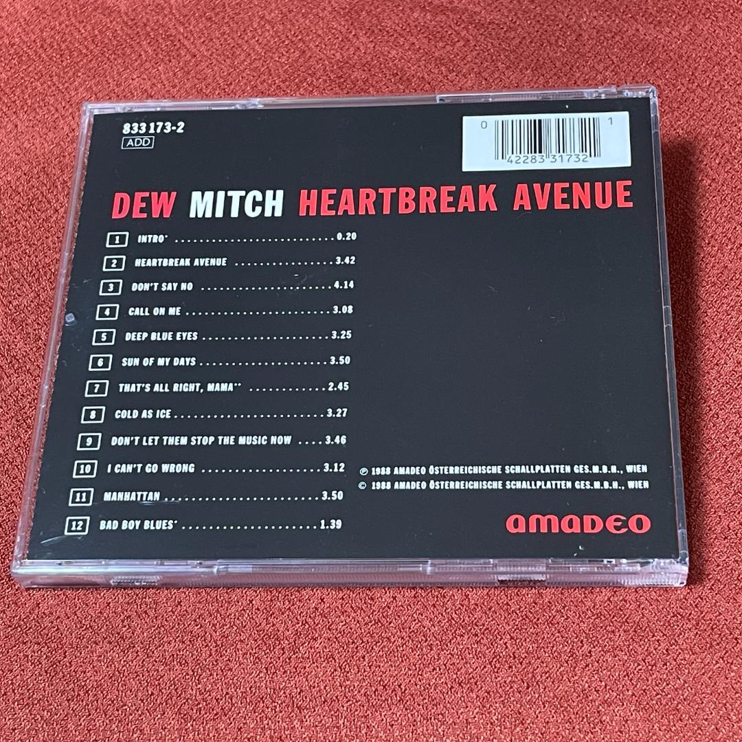 極希少/メロハー,AOR◆DEW MITCH/HEARTBREAK AVENUE