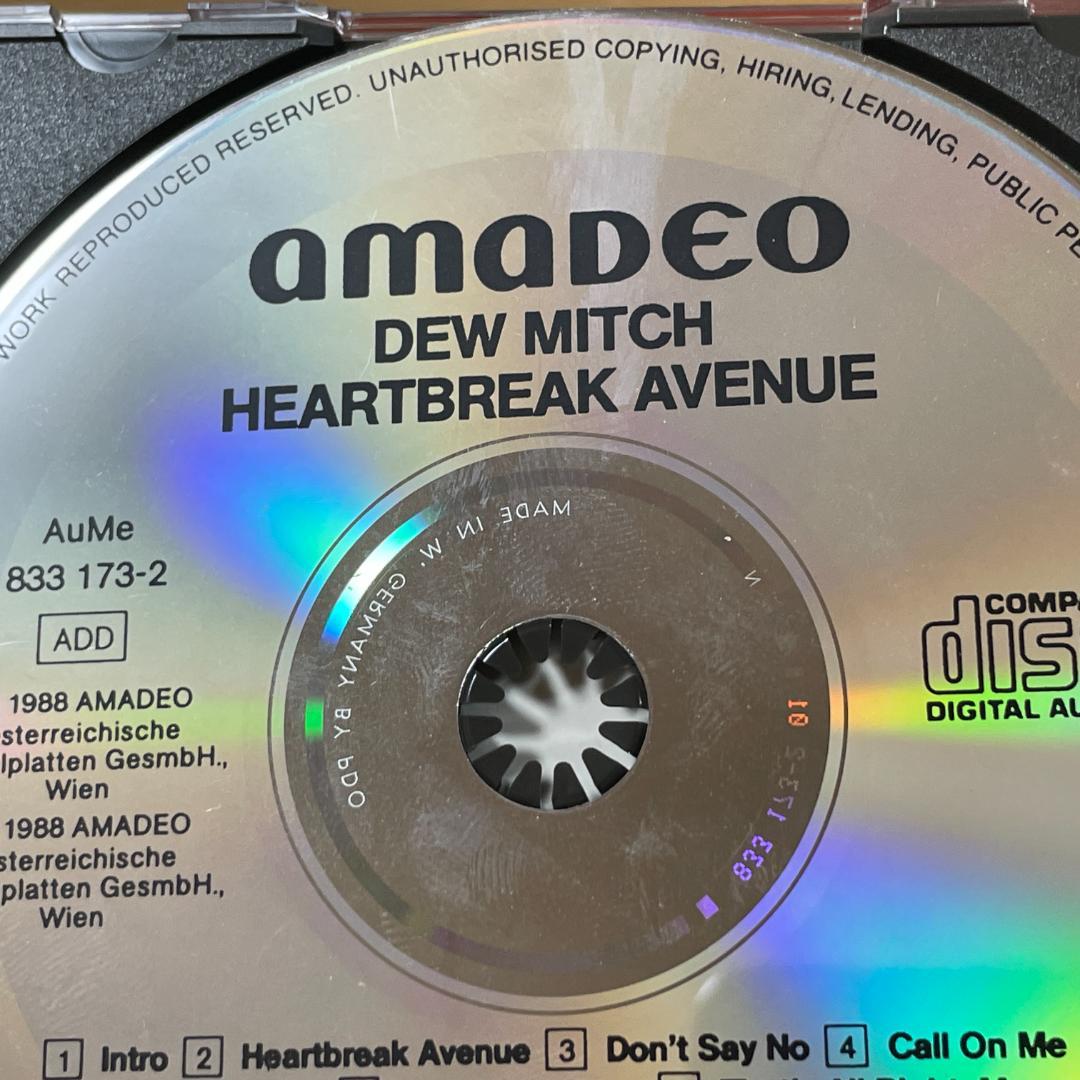極希少/メロハー,AOR◆DEW MITCH/HEARTBREAK AVENUE