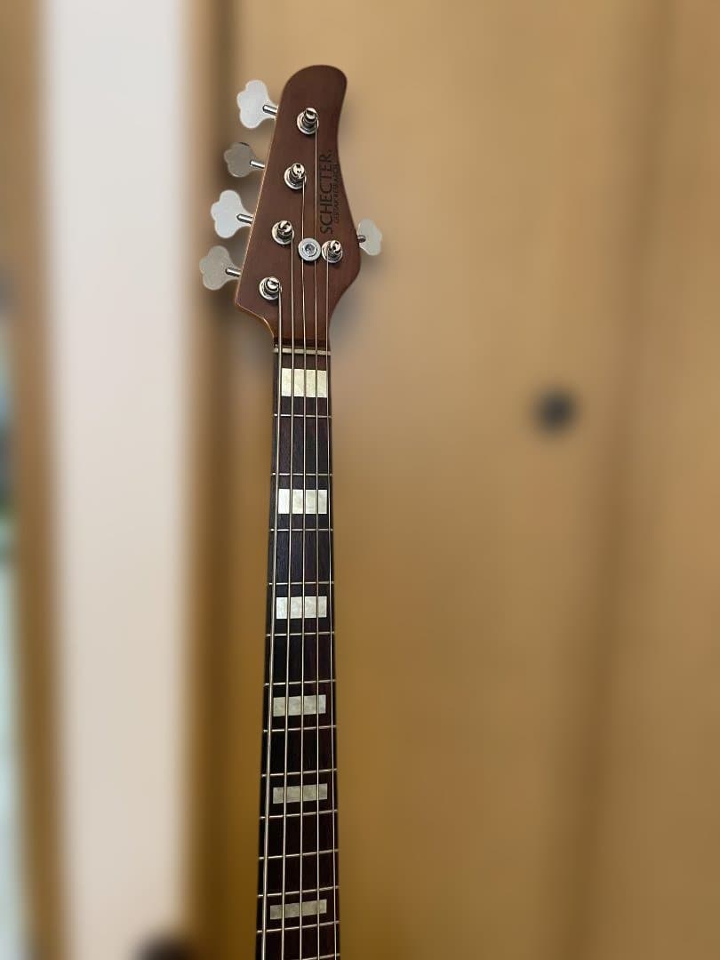 び*ー様 希少！国産SCHECTER CB-1-STD-5 /5弦ベース中古美品